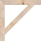 Ekena Millwork Traditional Block Smooth Bracket, Douglas Fir, 3 1/2"W x 32"D x 32"H BKT04X32X32TRA05SDF - alternate 3